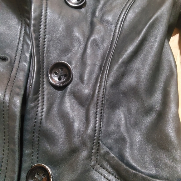 Soia & kyo leather coat XS - Picture 7 of 8